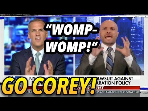 Corey Lewandowski Mocks "Womp Womp" at Emotional Children of the Lie