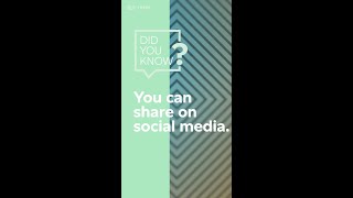 Did You Know Its Easy To Share On The Three App?