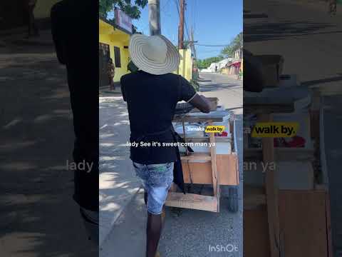 Corn and soup 🍜 😂😂 #jamaicawalkby #jamaica