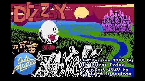 DIZZY NEW ATARI 800XL GAME !!!!