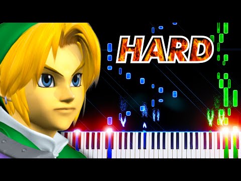 Hyrule Temple (from Super Smash Bros. Melee) - Piano Tutorial