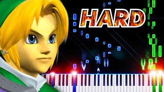 Hyrule Temple from Super Smash Bros. Melee - Piano Tutorial