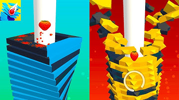 Stack Ball   Crash Platforms Gameplay Walkthrough All Levels iOS, Android Big Update Part-11 SG