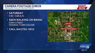 Monroe police request security footage in ongoing investigation
