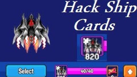 Space Shooter - Hack Ship Cards - No root, No MOD