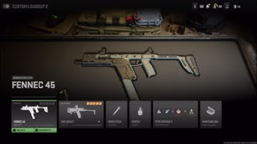 Fennec 45 (Kriss Vector) in Modern Warfare 2 Beta