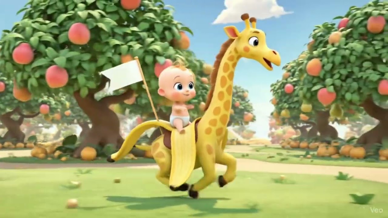 Cậu bé  Cobee và hươu cao cổ ￼￼￼