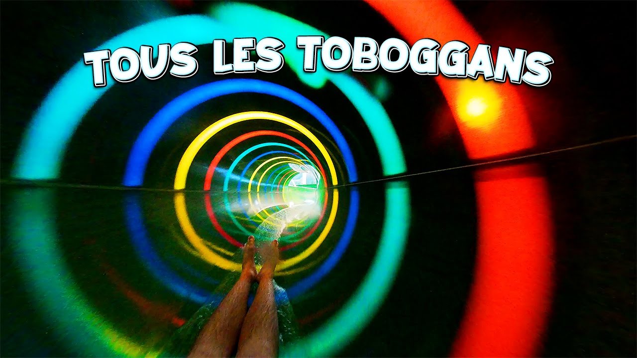TOUS LES TOBOGGANS DE L'AQUAPARK DE BELLEWAERDE ! (On ride)