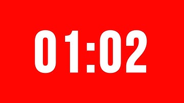 1 Minute 2 Second Timer With Alarm Without Music