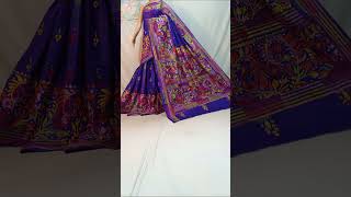 Intricate &Artistic Kantha Sch Work Pure Katha20%By Pure Bangalore80% Silk..4500-.