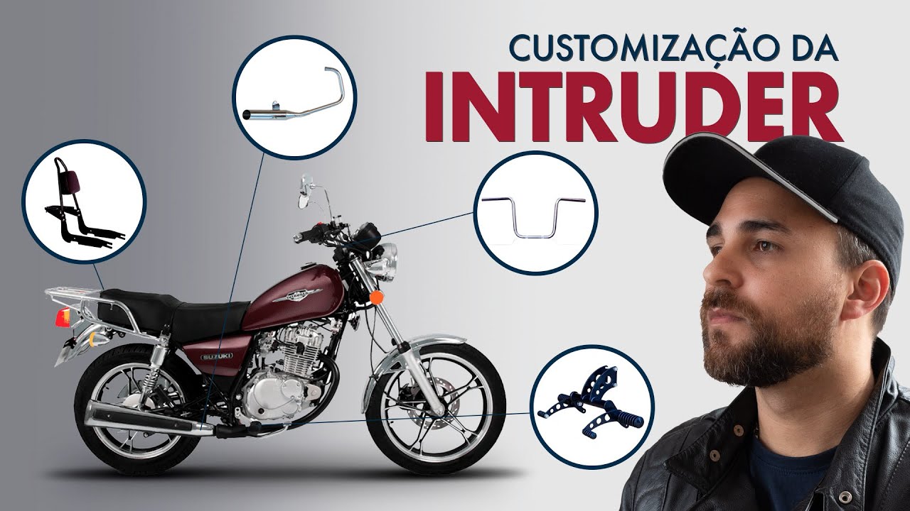 Suzuki Intruder 125 customizada: Ideias para o seu projeto