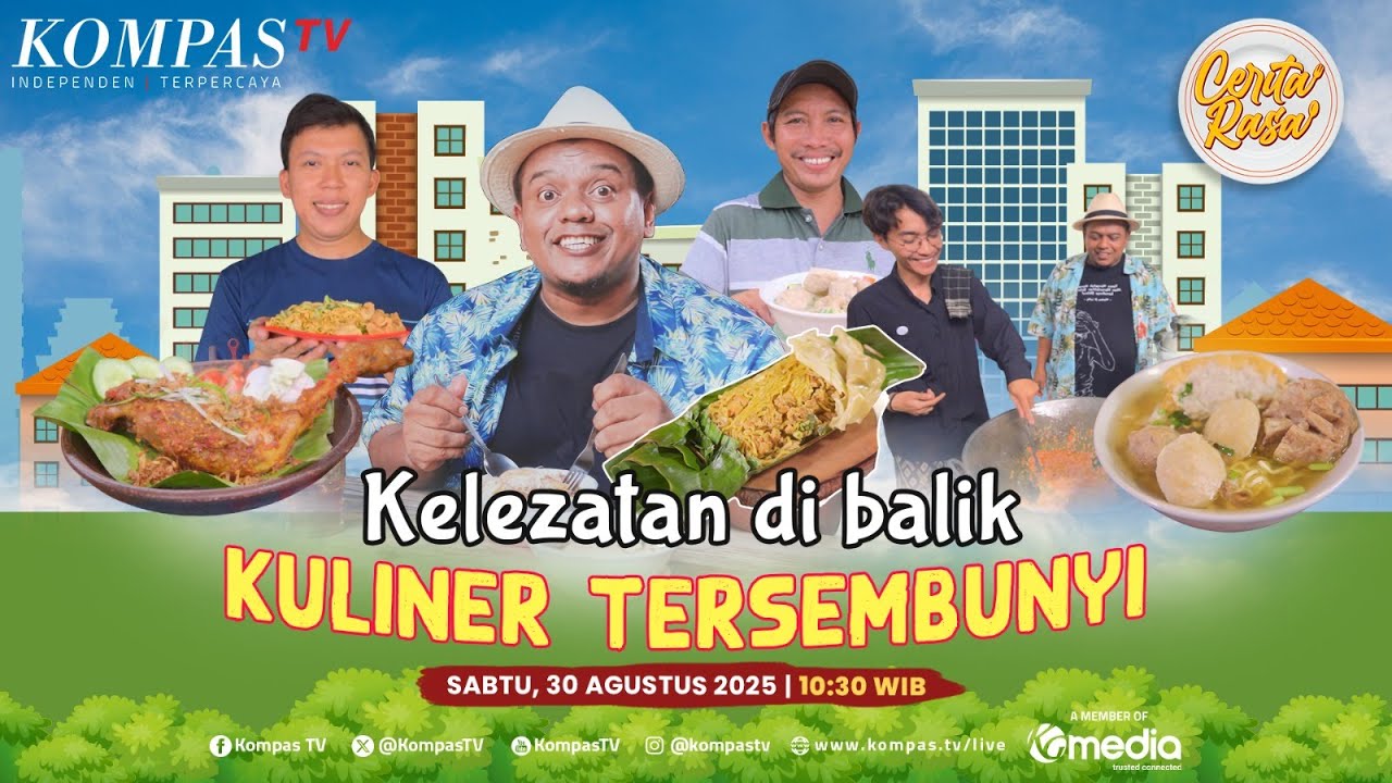 LIVE - Kelezatan di Balik Kuliner Tersembunyi I CERITA RASA