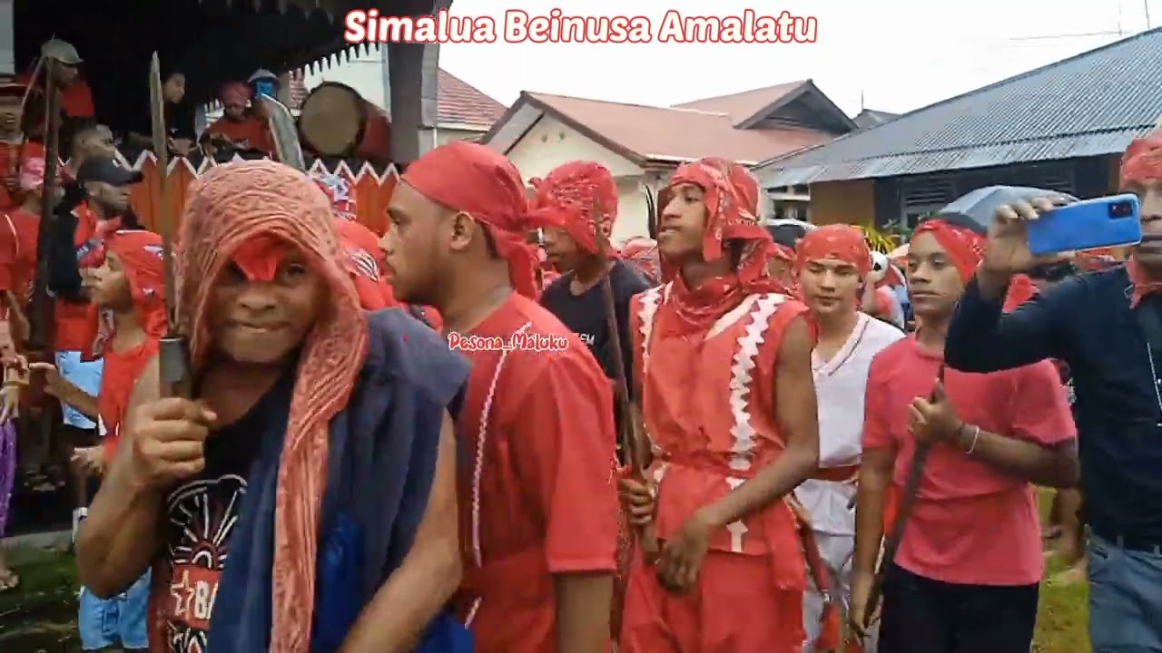Cakalele Api Obor🔥 PATTIMURA ke 206. Oleh Rombongan Adat Negeri Beinusa Amalatu (Tuhaha). #cakalele