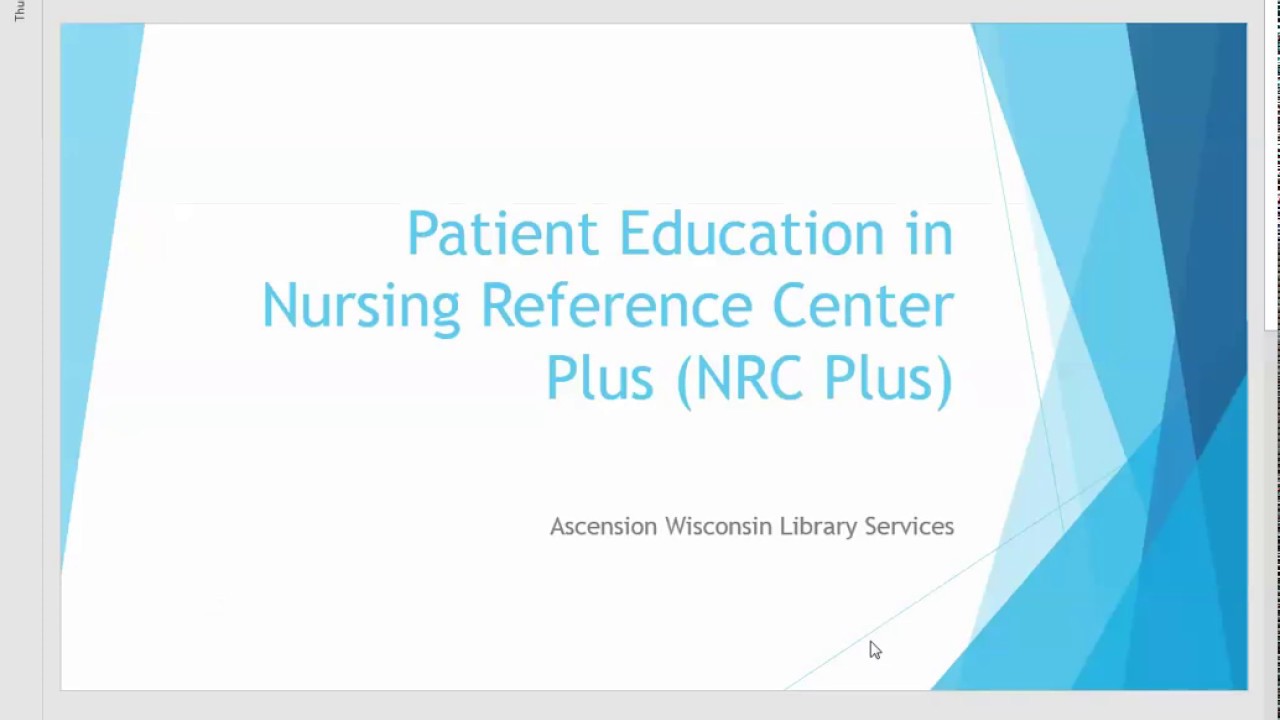 Nursing Reference Center Plus (NRC-Plus) - Search Tips ...