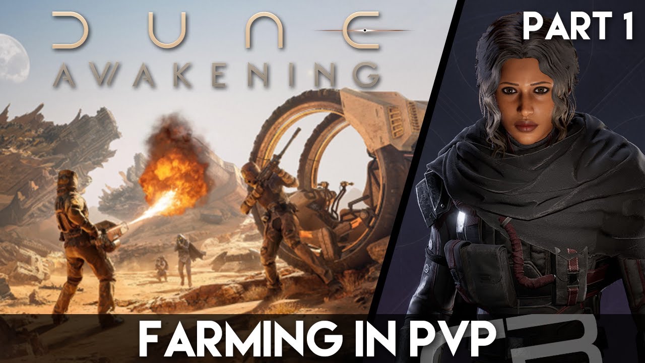 FARMING PVP IN THE DEEP DESERT (Dune Awakening Deep Desert PvP)