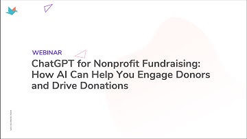ChatGPT for Nonprofit Fundraising