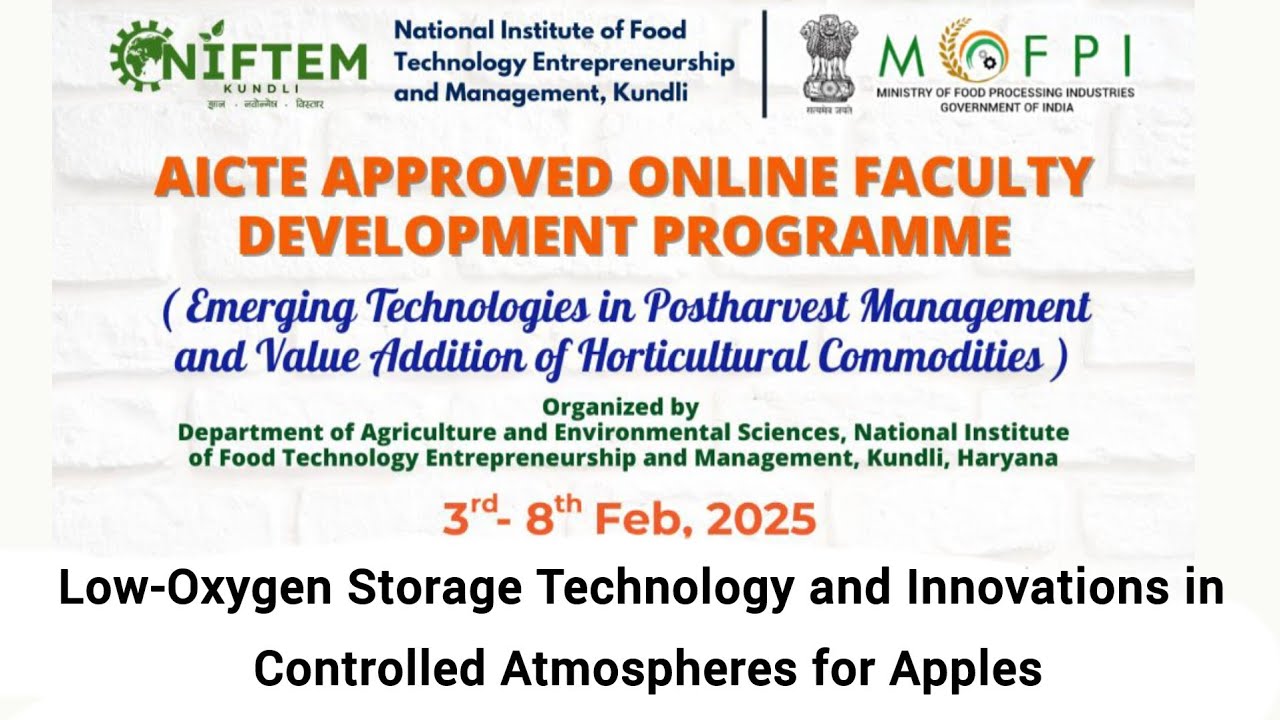 04/02/2025: Low Oxygen Storage Technology in Apples 
