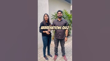 Abbreviations Quiz - Rapid Fire #gk #quiz #challenge #fyp #shorts