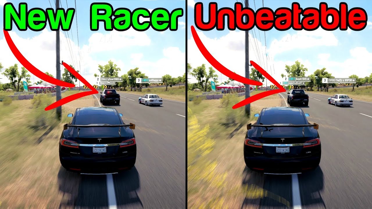 Forza Horizon 3 | New Racer VS Unbeatable Difficulty Comparison