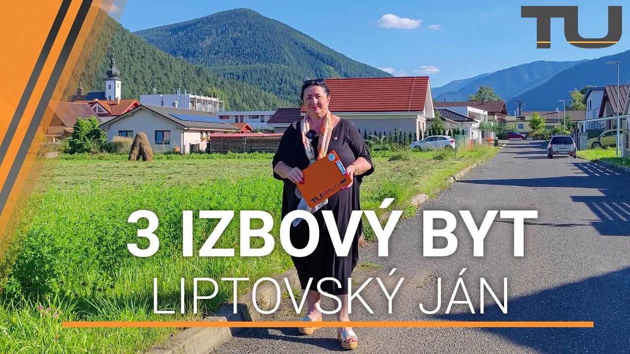 [PREDANÉ] 3 Izbový Byt - Liptovský Ján, Milota Balková - TuReality