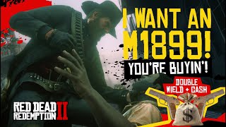 RDR2 M1899 Bought Using Pickpocket Cash - NO CHASE Exploit 