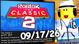 THE CLASSIC 2? (ROBLOX EVENT LEAKS & MORE NEWS) screenshot 2