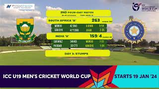 Live Cricket | South Africa A vs India A | 2nd Four Day | Day 3