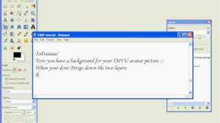 GIMP tutorial on backgrounds