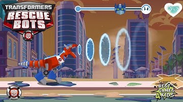 Transformers Rescue Bots: Disaster Dash Hero Run | HARD Mode #2! By Budge