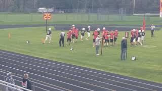 Otsego Middle School Football vs. Paw Paw 1st half 40 - 16 undefeated season 6 - 0