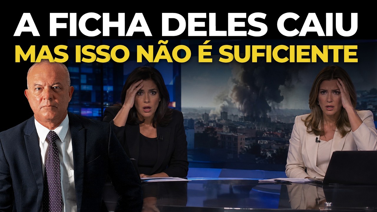 A ficha deles CAIU, mas isso NÃO É SUFICIENTE