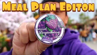 Back at Knott’s Boysenberry Festival|Trying 4 FOODS on the Meal Plan and 2 delicious desserts