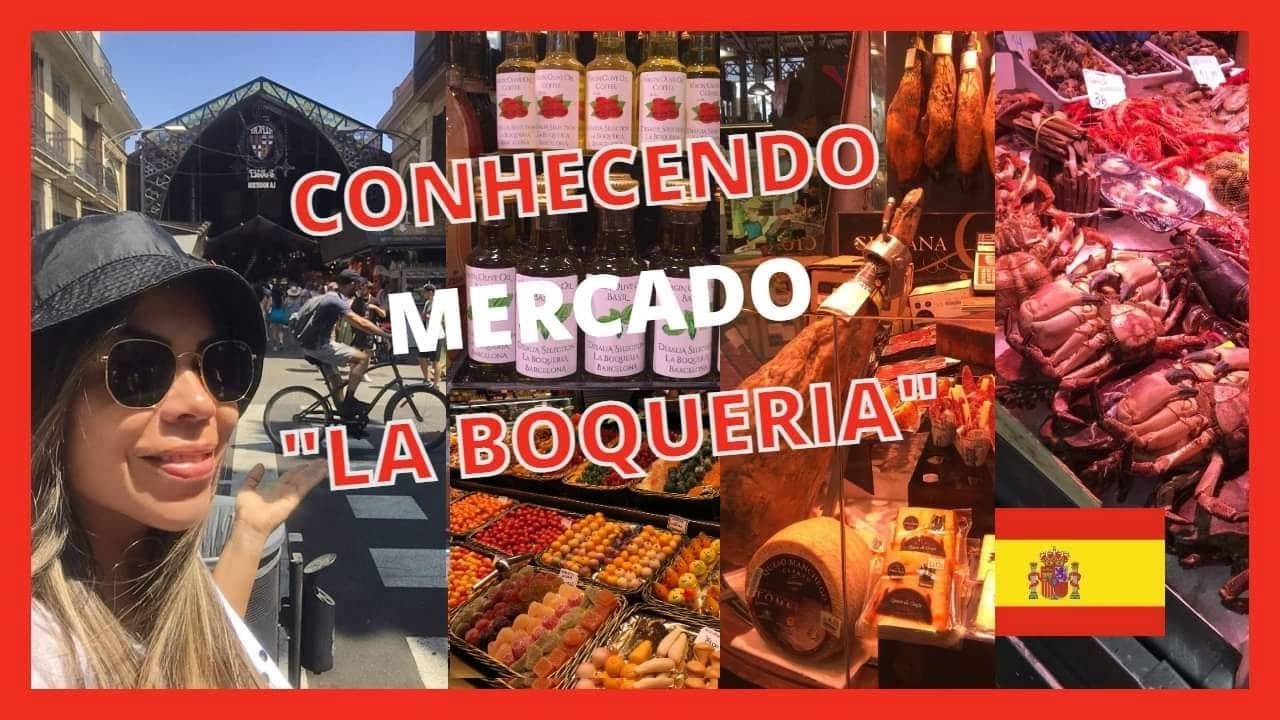 CONHECENDO O MERCADO: LA BOQUERIA/ ASI ES EL MERCADO MAS FAMOSO DE BARCELONA