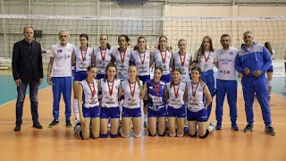 Volleyball, final match of Montenegrin championship ŽOK Luka Bar- Herceg Novi