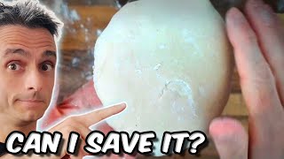 Fix Your DRY Pizza Dough | Only Pros Know This Hack! 🍕💦