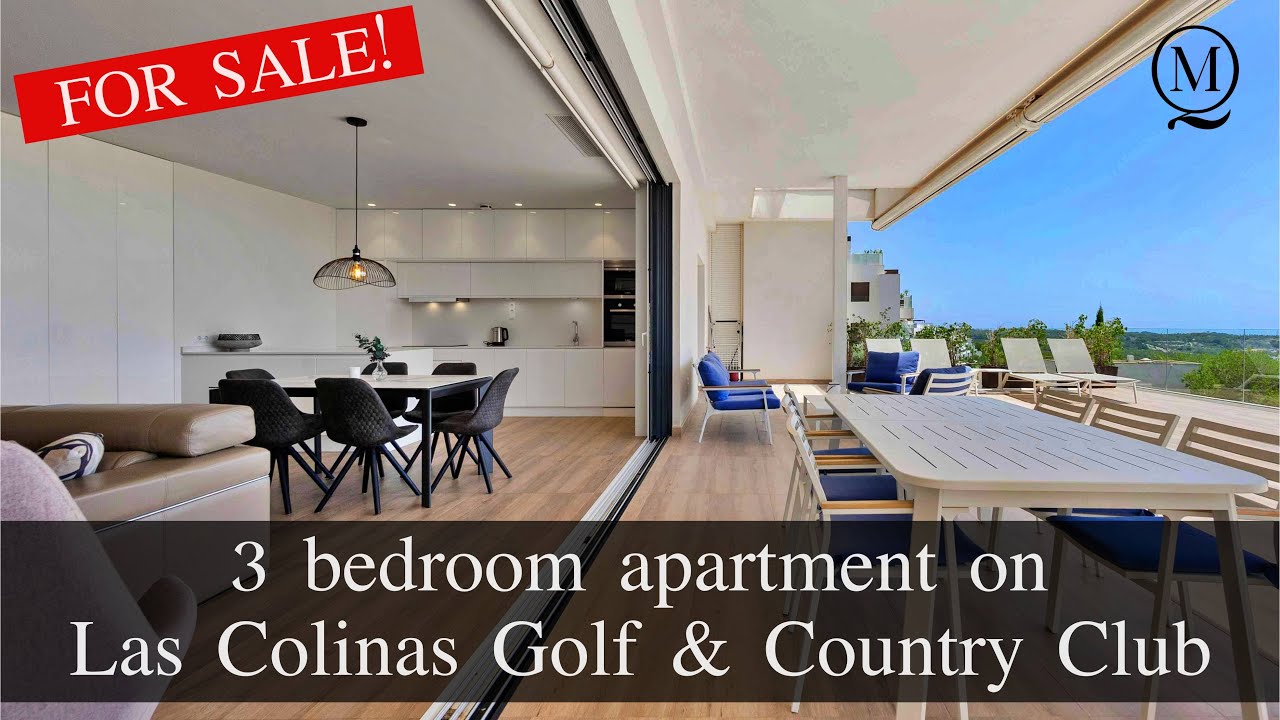 3 bedroom apartment for sale on Las Colinas Golf & Country Club, Alicante!