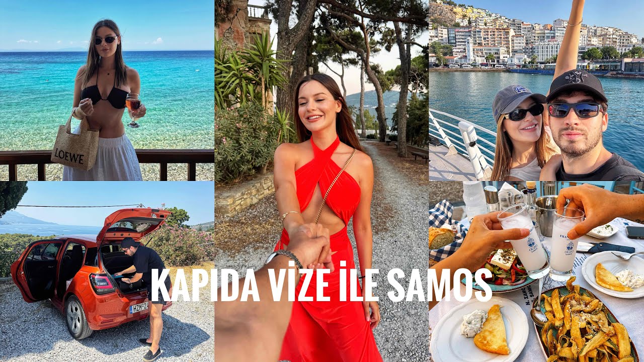 SAMOS’a AŞIK OLDUK! Yunanistan Gerçekten Ucuz Mu? Kapıda Vize, Ulaşım, Yemekler #samos #greece 