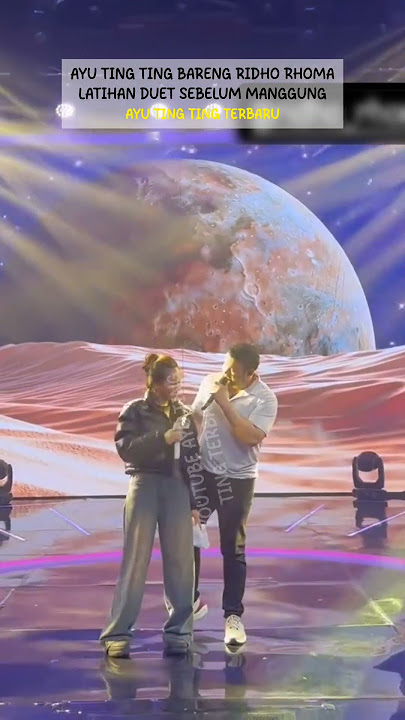 Ayu Ting Ting Rehearsal Sama Ridho Rhoma #ayutingting #ridhorhoma