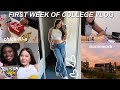First week of college vlog 2022  towson university
