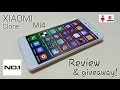 No.1 MI4 - [ Full Review + Giveaway] - Xiaomi MI4 Clone - MTK6582 1GB/16GB Remote 5.0&quot; IPS OGS 1:1