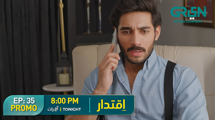 Iqtidar Episode 35 Promo | Tonight 8PM | Ali Raza & Anmol Baloch | Green Entertainment