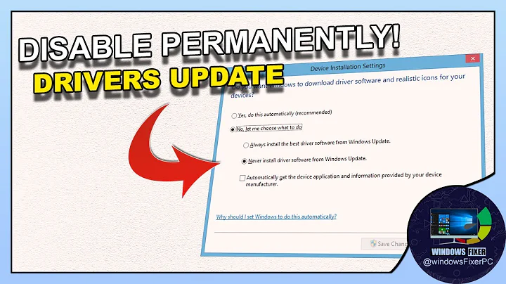 How to Disable Automatic Driver Updates in Windows 10/11