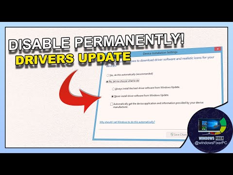 How to Disable Automatic Driver Updates in Windows 10/11