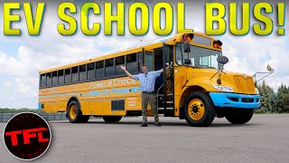 Does This EV School Bus Put The First Nail in The Coffin Of The Classic Yellow DIESEL Kid Hauler?