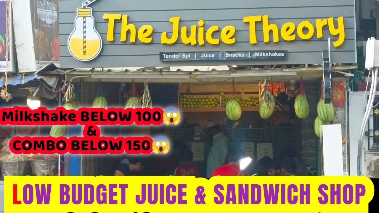 The Juice Theory Best combo offers Low budget Shop Chennai
