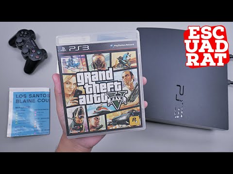 Оригиналы GTA 5 PS3 (Россия) Распаковка и Геймплей Grand Theft Auto 5 Оригинал PlayStation 3 GTA V