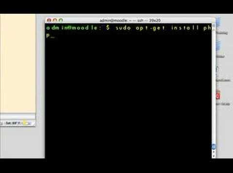 Installing the PHP5 GD Library for Moodle