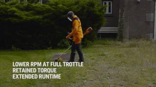 Husqvarna Battery Trimmer savE Mode