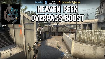 FAST Overpass 4 Player Spawn Boost (CS:GO Tricks)