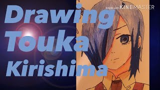 Drawing Touka Kirishima from Tokyo Ghoul
